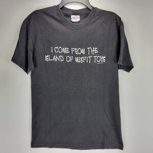 Rudolph The Red Nosed Reindeer Island Misfit Toys Vtg Y2K Movie Shirt Men Medium